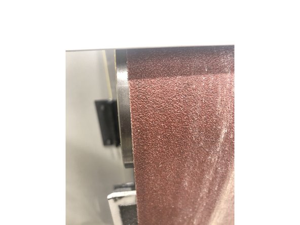 If the belt has a tendency to track (veer) left or right of the center, further adjustment will be needed (proceed to next step)