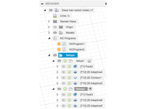 For multiple setups you need to first select setups(selected in first image) then click simulate