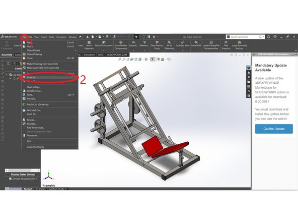 After you create your model, you have to export it as a .stl file, which stands for stereolithography file.