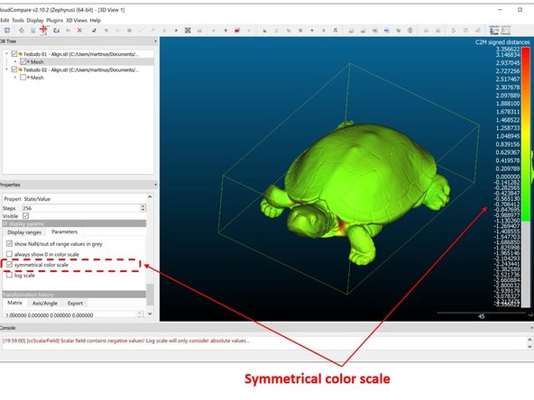 Select always show 0 in color scale to show zero in the color scale as shown in the first figure 