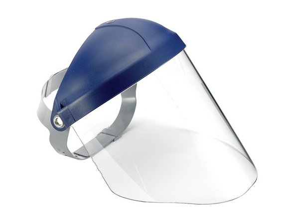 A face shield and safety glasses should be worn at all times.