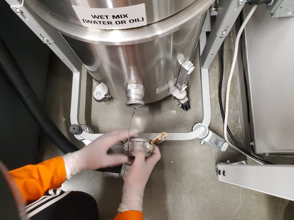 Push the bottom into place making sure the two sides of the bar fit into the slots