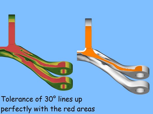 The surface tools works by selecting all surfaces that are at most &lt;tolerance&gt; degrees away from the surface you left clicked.