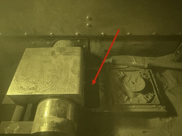 Set the Powder Supply to 0 mm.