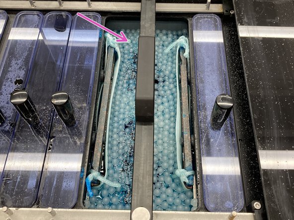 Hit the board on a hard surface while drying to ensure no air bubbles are trapped inside the vias