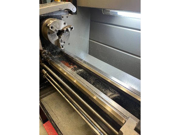 The machine and floor should be clean now!