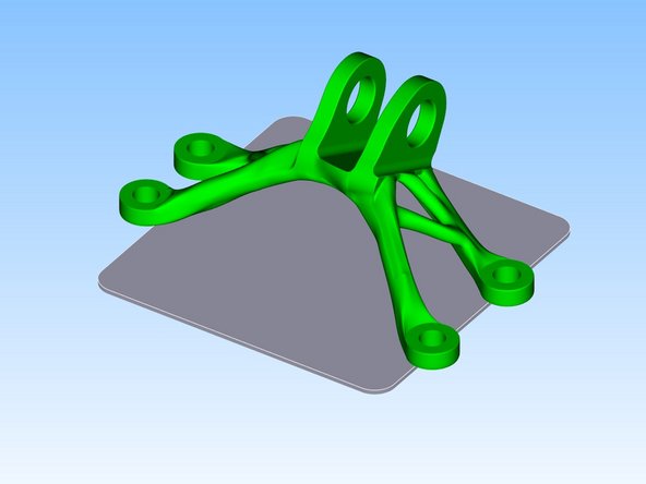 To check this, click next at the bottom of the screen and then import to see how the part would look like if it was placed on the build plate.