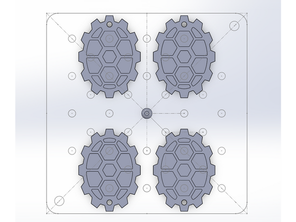 Use 'Mirror' feature to duplicate part if needed.