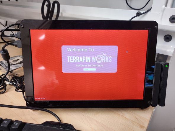 When the student enters the lab, ask if they've been safety trained. If not, run them through safety training.