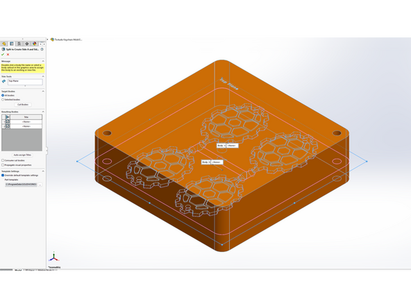 Use 'Split' feature to create Side A and Side B.