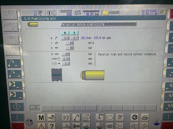 Changing parameters in these doesn't have an affect on the part produced so you should never have to adjust these parameters.