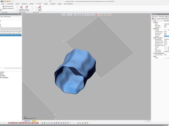 If you have a bump you will, need to delete the area where the bump will be (See previous step for more detail about the deletion process). As now you are using un-combine model, you may want to open the combine file side by side to have a better idea where the bump location