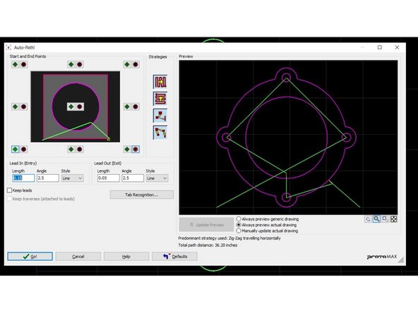 Sometimes you will need to make adjustments to the autopath