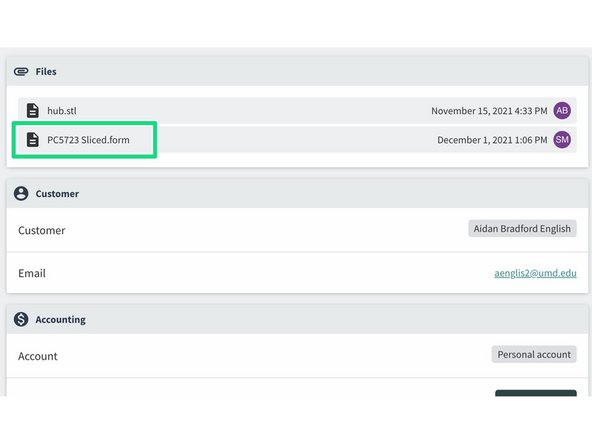 Save part as PC(part number) and upload it to PaperCut