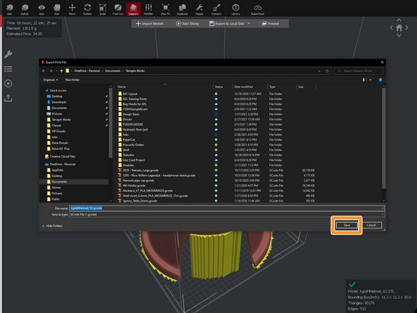 Find your desired location and click &quot;Save&quot;