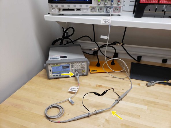 Triggering make measuring the function generator's output more convenient.