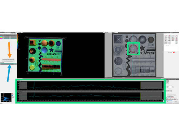 There are two similar tools here, Single Line Roughness and Multi-line Roughness. Either can be selected on the top bar with the other analysis tools.