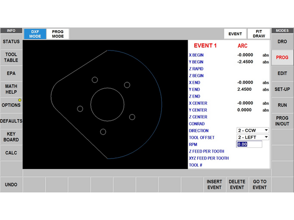 The third image is a description of the most common event prompts and what they mean. For more details you can access the full RMX Programming guide.