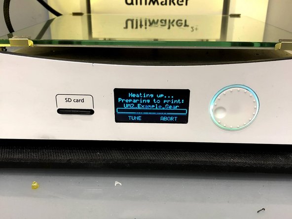 Use the dial to scroll to the desired file