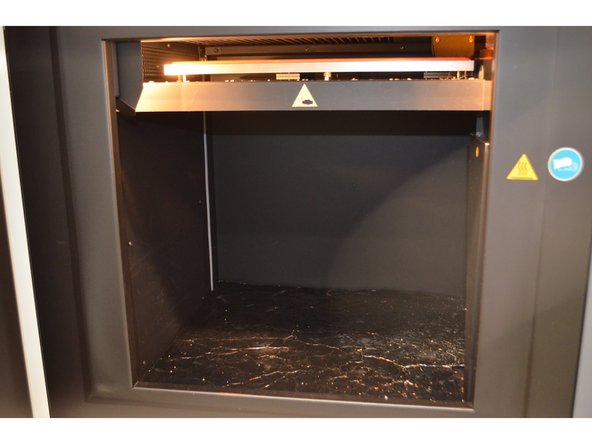 Hold down the 3 key until the Z stage has reached the top of its travel