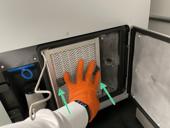 Clean the air filter. *reference step 3.