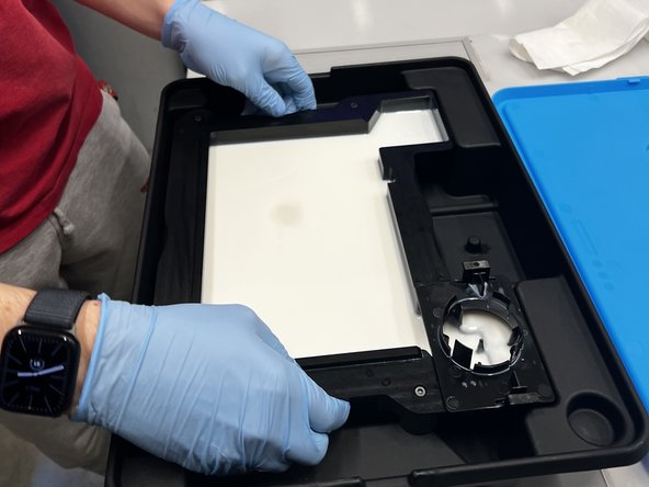 Place the tank in the storage box.