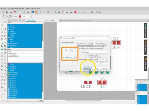 You would want to route manually if there is a specific routing method you want to use.