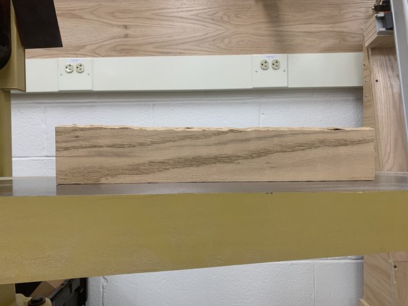 If the board itself is bowed, choose the concave side to joint.