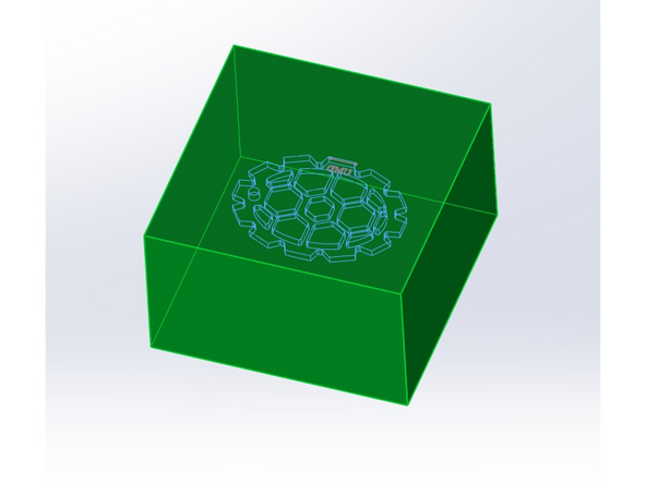 Extrude the A side and B side making sure not to merge results that way the part is still present