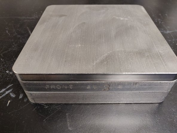 Clean and attach build plate to base