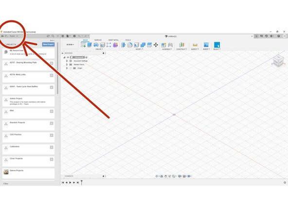 Select your name on the top right of the screen