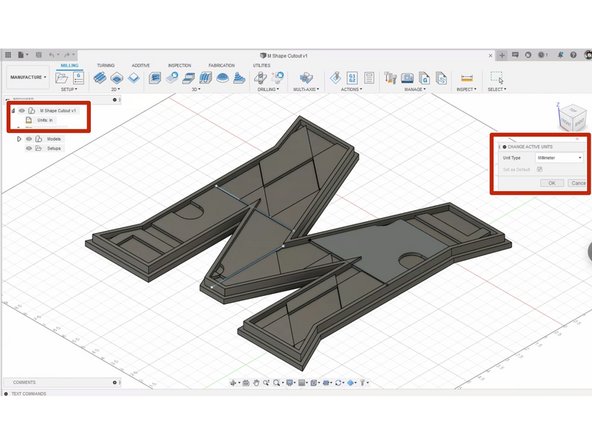 Navigate and click on the &quot;Manufacture&quot; tab