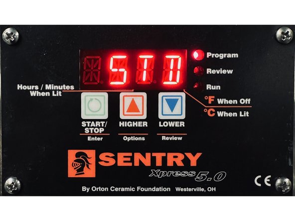 Once you select the program, there will be a few options that you will have to set before starting the program.