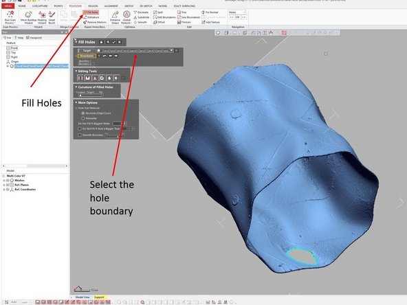 The healing wizard can be access via Polygon &gt; Healing Wizard 