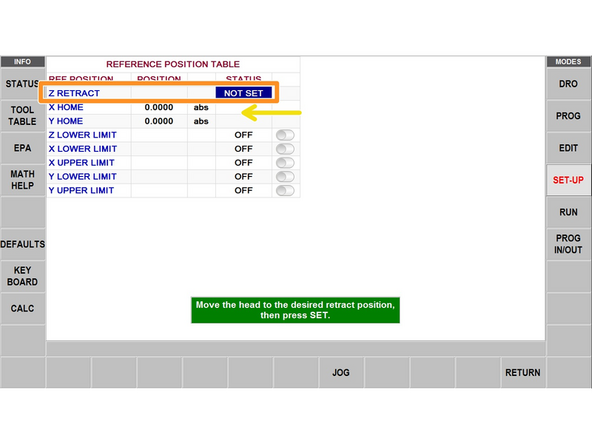 This is a very important step because messing it up could result in you crashing the trak into your part without running the mill or result in your parts coming out to the wrong depth.
