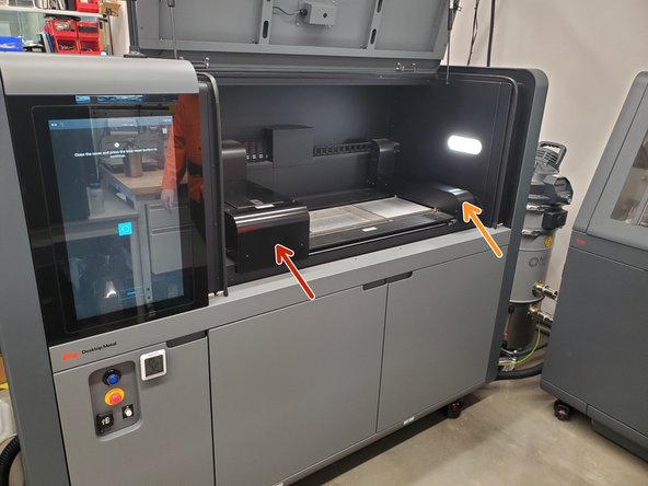 The print area is humidity controlled and should not be open without reason