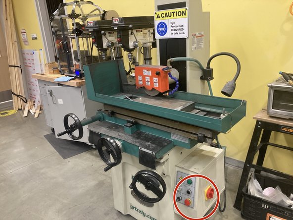 The Surface Grinder is very useful for creating a flat level surface on ferrous metals.