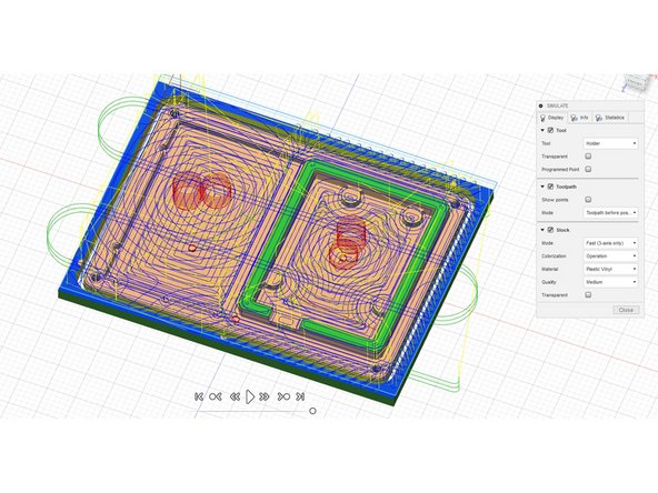 Play the whole simulation through, looking for errors.