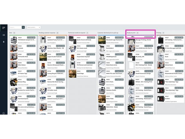 Once everything is sliced, check to see if there are any other prints that have already been sliced, or that are new for the Fuse