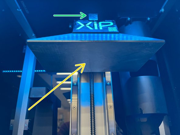 Make sure the build platform is cleaned and seated in the machine.