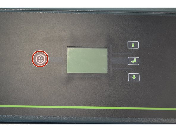 The BOFA is the fume extractor. Simply press the power button to turn it on