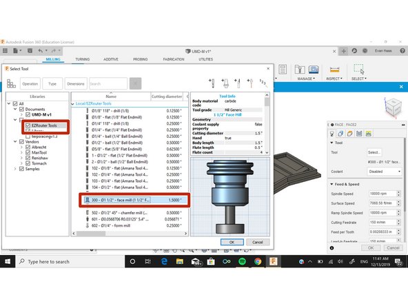 This menu has the settings that will control the facing operation. We will not need to change the Geometry, Heights, or Linking settings for facing.