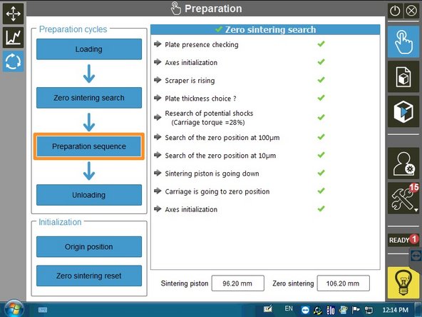 If it isn't, raise the piston until it is level