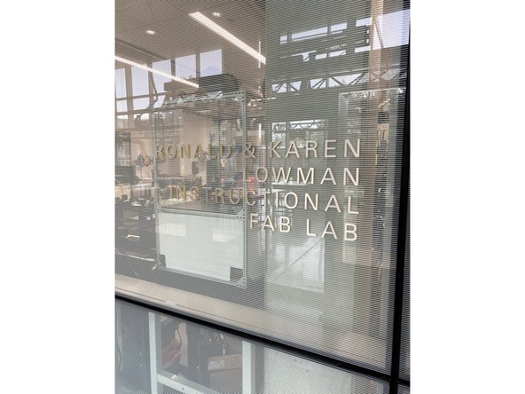 The IFL is a lab that is accessible to students who need to cut a piece of metal quickly, drill a hole, or do other simple tasks that they may need to do in order to complete a project or task.