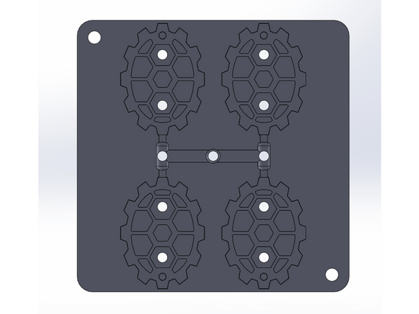 Use 'Custom Pin Guide' sketch to select contours to extrude cut into Side B