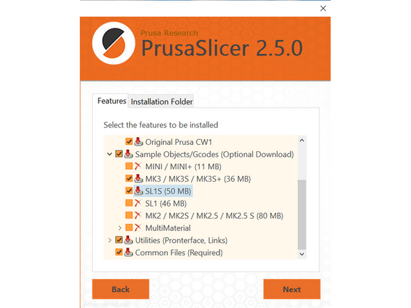 Once all relevant boxes are checked, select next