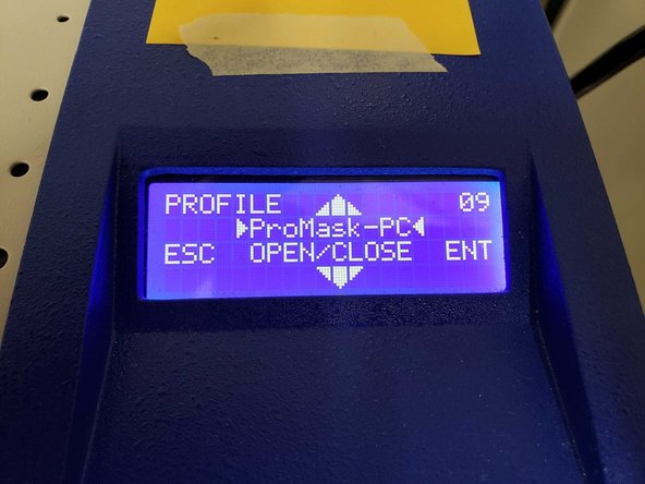 Make sure the pressure is set to 60psi.