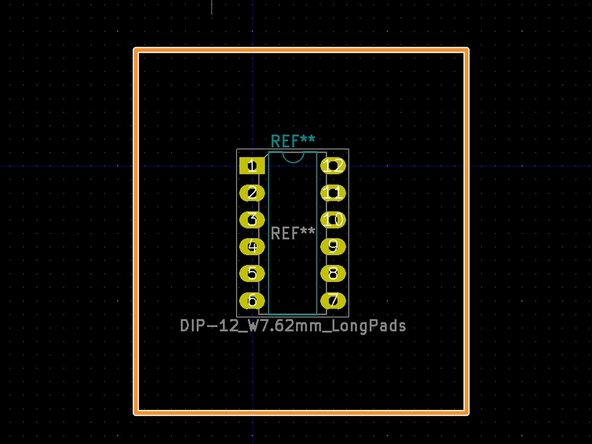 Active Components usually have footprints that consist of connections arranged in an array to interface with the circuit inside