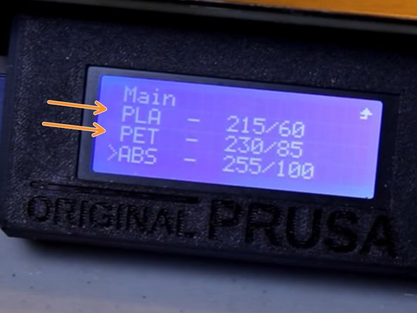 Select the material type