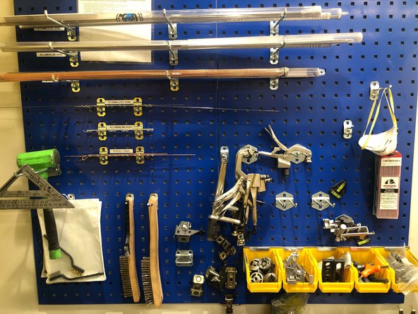 When welding a piece or pieces of metal, make sure that you know the type of metal you are welding and the type of weld that you are trying to accomplish.